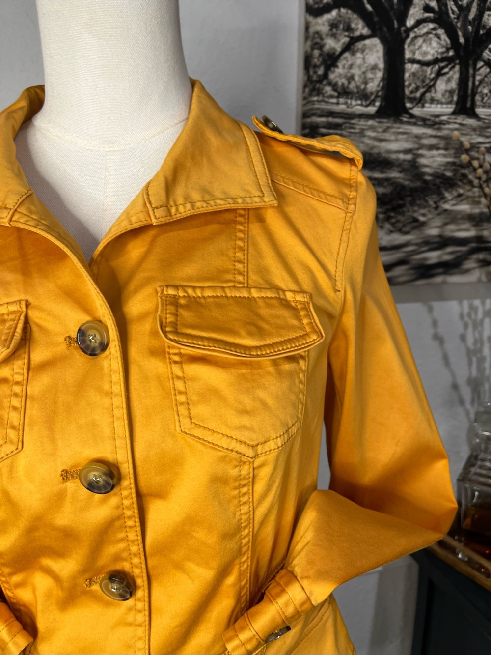 WHBM Aura “Band” Jacket size 2 - Picture 3 of 12